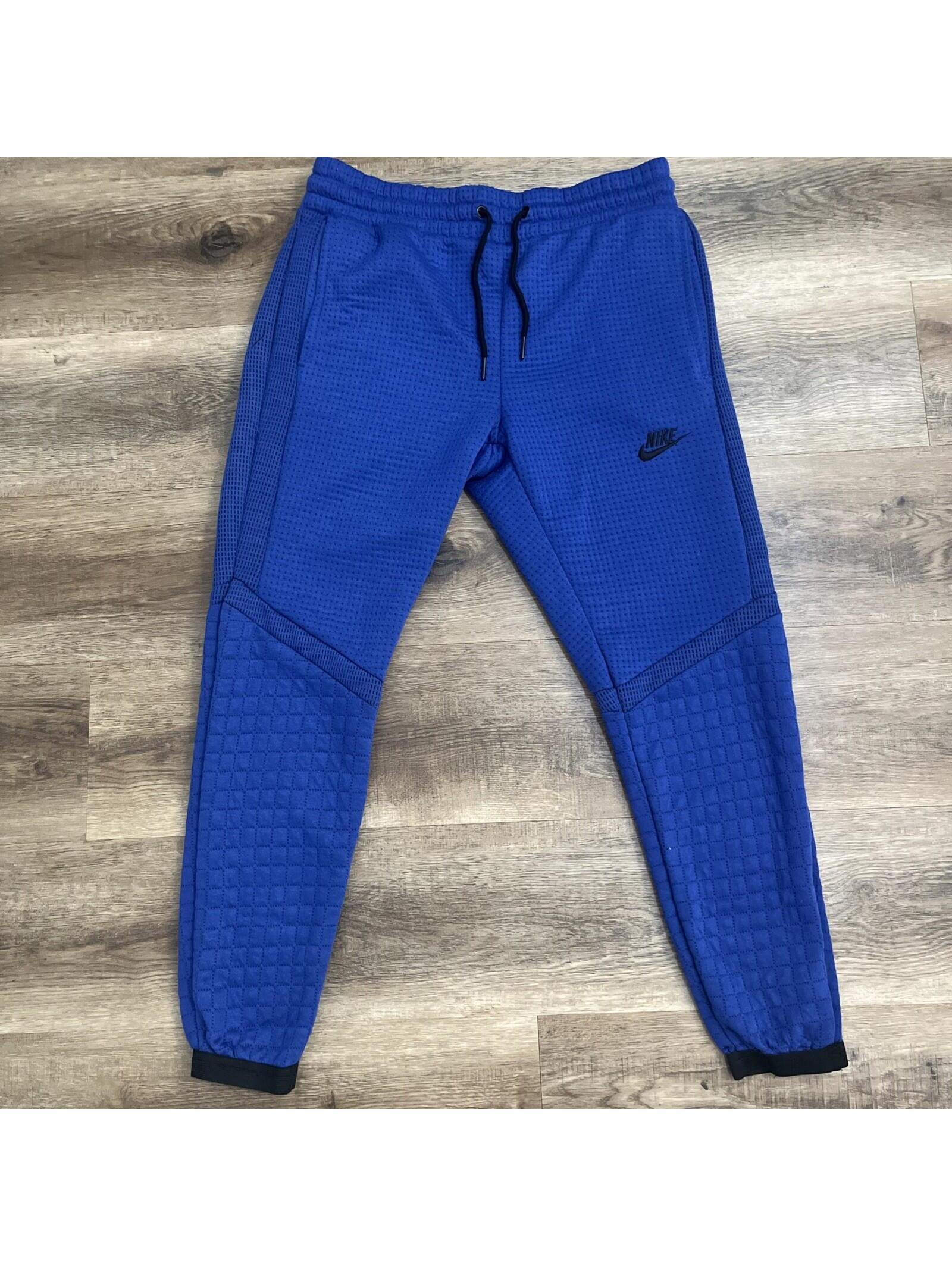 Nike Sportswear Windrunner Tech Fleece Jogger Cuffed Sweatpants Size Medium Blue